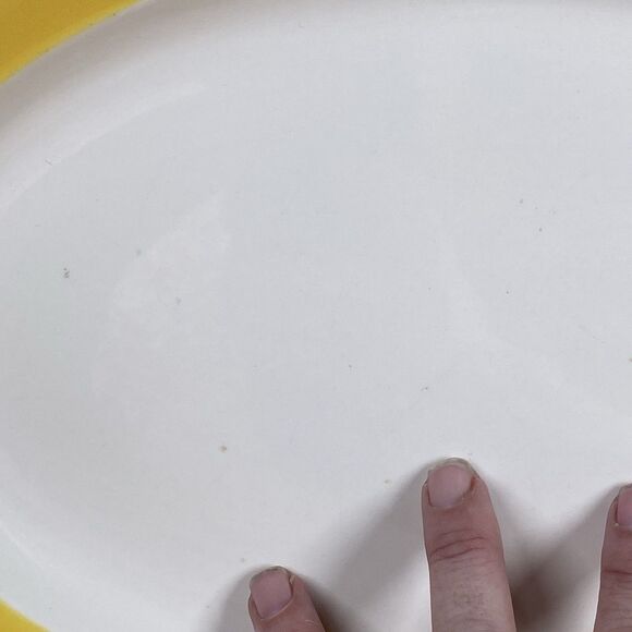 Aluminia 15-inch Serving Plater Susanne Confetti Design Royal Copenhagen Denmark - Picture 2 of 7